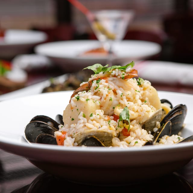 Seafood Risotto.