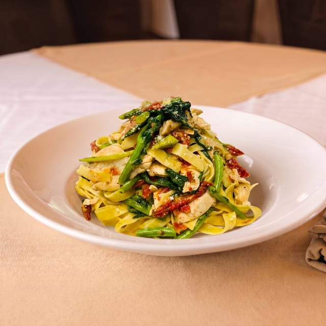 Chicken Broccoli Rabe.