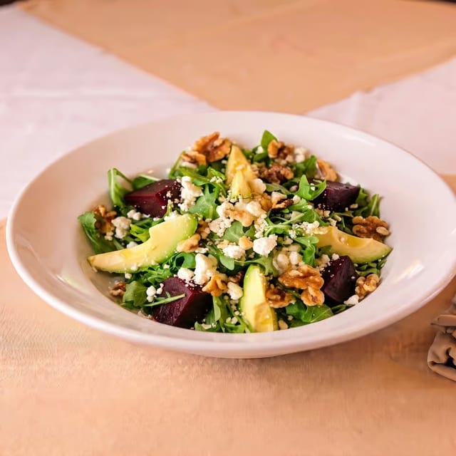 Avocado & Beet Salad.